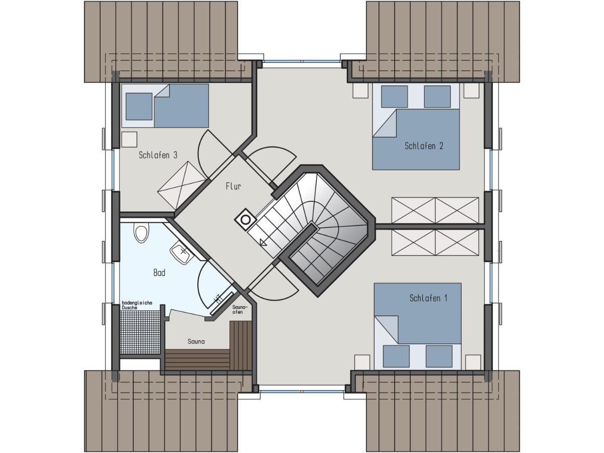 Ferienhaus Schilfrohrsaenger 6 Fuhlendorf  ภายนอก รูปภาพ